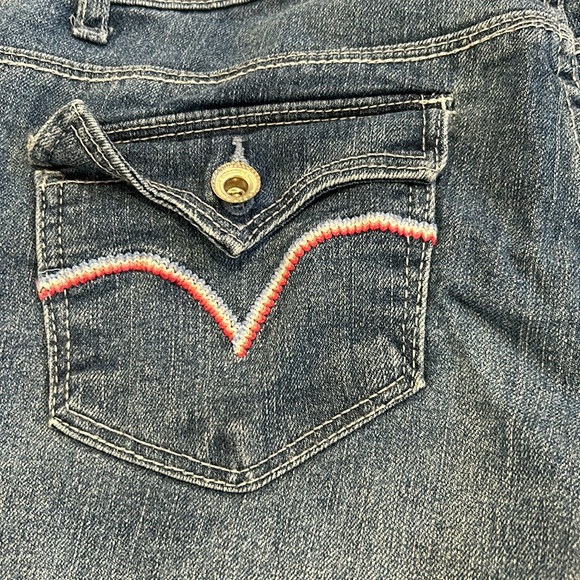 Levi’s Bermuda Shorts with Red, White and Blue accents - Picture 2 of 9